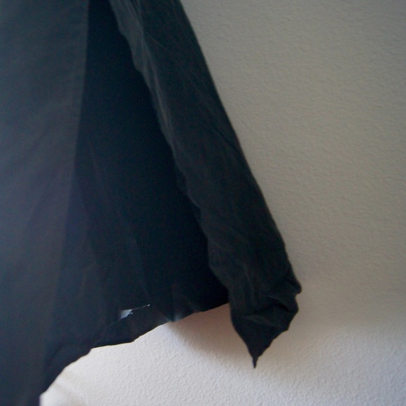 Vintage Far Away Women's 100% Silk Long Dress 3/4 Bell Sleeve Size M Oversized M - Picture 5 of 7